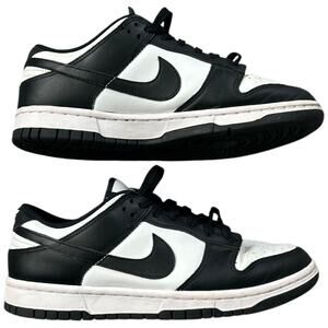Nike Dunk Low Athletic Shoe - Panda White / Black Women’s 9 ONLY WORN 1 DAY